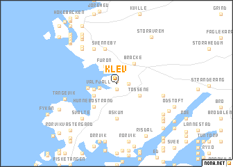 map of Klev