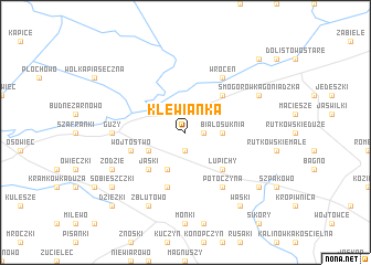 map of Klewianka