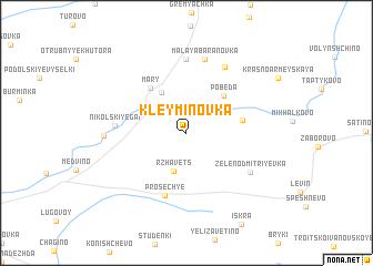 map of Kleyminovka