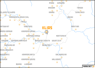 map of Klias