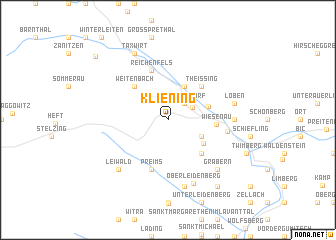 map of Kliening