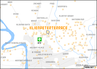 map of Klienpeter Terrace