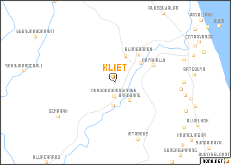 map of Kliet