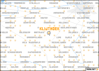 map of Klijthoek