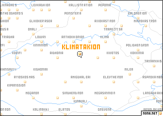 map of Klimatákion