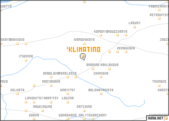 map of Klimatino