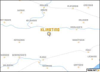 map of Klimatino