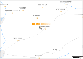 map of Klimenkovo