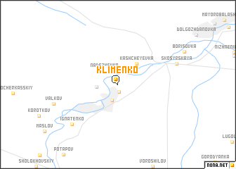 map of Klimenko