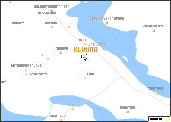 map of Klimina