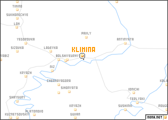 map of Klimina