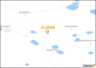 map of Klimino