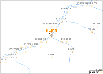 map of Klimm