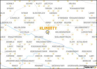 map of Klimonty