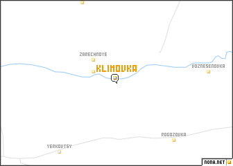 map of Klimovka