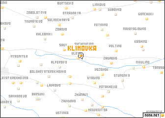 map of Klimovka