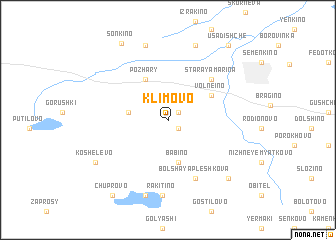 map of Klimovo