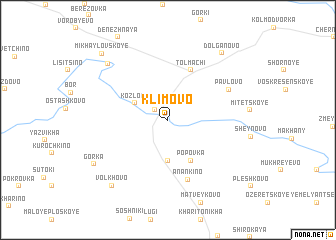 map of Klimovo