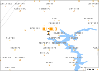 map of Klimovo