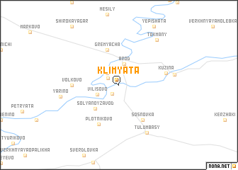 map of Klimyata