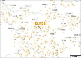 map of Klinde