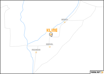 map of Kline