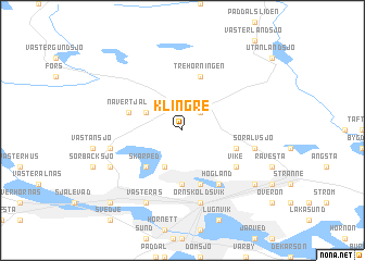 map of Klingre