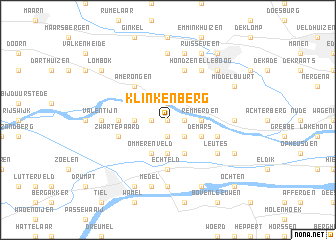 map of Klinkenberg