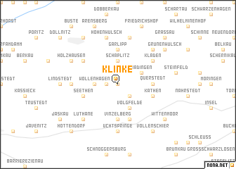 map of Klinke