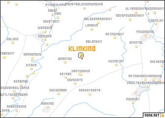 map of Klinkino