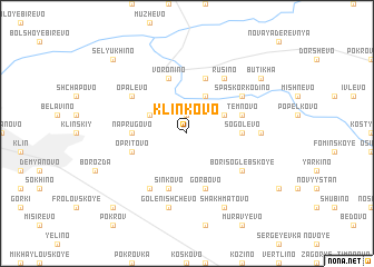 map of Klinkovo