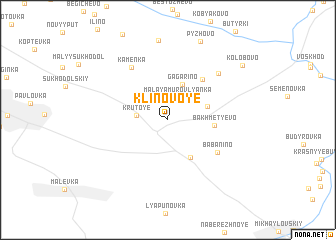 map of Klinovoye