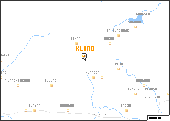 map of Klino