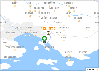 map of Klinta