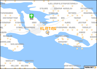 map of Klinting