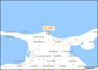 map of Klint