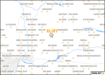 map of Kliny