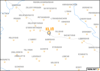 map of Klin