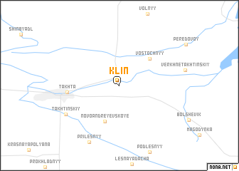 map of (( Klin ))