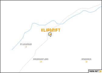 map of Klipdrift