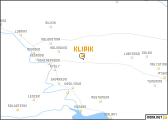 map of Klipik