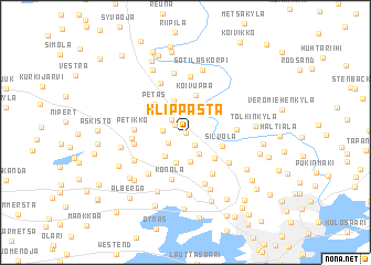 map of Klippasta