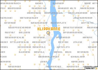 map of Klippkanne