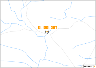map of Klipplaat