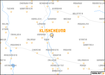 map of Klishchevna