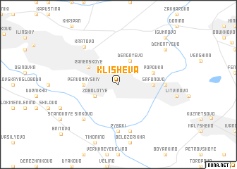 map of Klisheva