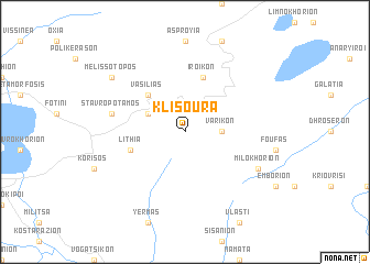 map of Klisoúra