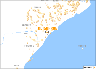 map of Klisukrae