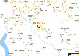 map of (( Klisura ))