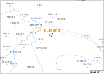 map of Klisura